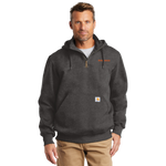 Carhartt Rain Defender Paxton Heavyweight Hooded Zip Mock Sweatshirt