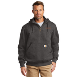 Carhartt Rain Defender Paxton Heavyweight Hooded Zip Mock Sweatshirt