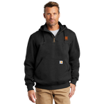 Carhartt Rain Defender Paxton Heavyweight Hooded Zip Mock Sweatshirt