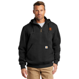 Carhartt Rain Defender Paxton Heavyweight Hooded Zip Mock Sweatshirt