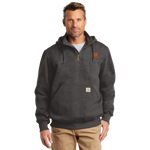 Carhartt Rain Defender Paxton Heavyweight Hooded Zip Mock Sweatshirt