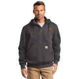 Carhartt Rain Defender Paxton Heavyweight Hooded Zip Mock Sweatshirt