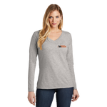 District Women's Very Important Tee Long Sleeve V-Neck